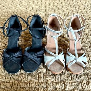 Salsa/Ballroom/Burlesque/Latin Dance Heels x2